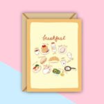 B’Day Breakfast Greeting Card