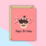 B’Day Man Greeting Card