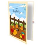 B’Day Snail Greeting Card