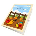 B’Day Snail Greeting Card