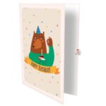 Birthday Brown Bear Greeting Card