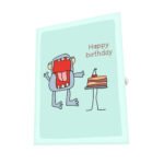 Birthday Frog Greeting Card