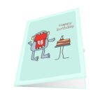 Birthday Frog Greeting Card