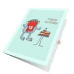 Birthday Frog Greeting Card