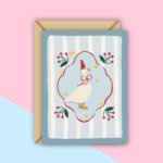 Birthday Goose Greeting Card