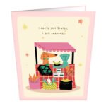 Dog Grocery Greeting Card