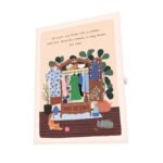 Happy Girl Clothing Greeting Card