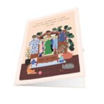 Happy Girl Clothing Greeting Card