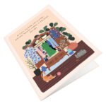 Happy Girl Clothing Greeting Card