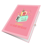 Toasting Birthday Greeting Card