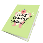 Feliz Birthday Greeting Card