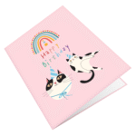 Chuppy B’Day Cat Greeting Card
