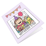 Funny Birthday With Friends Greeting Card