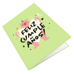 Feliz Birthday Greeting Card