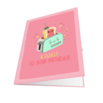 Toasting Birthday Greeting Card