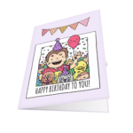 Funny Birthday With Friends Greeting Card