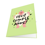 Feliz Birthday Greeting Card