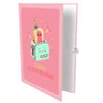 Toasting Birthday Greeting Card