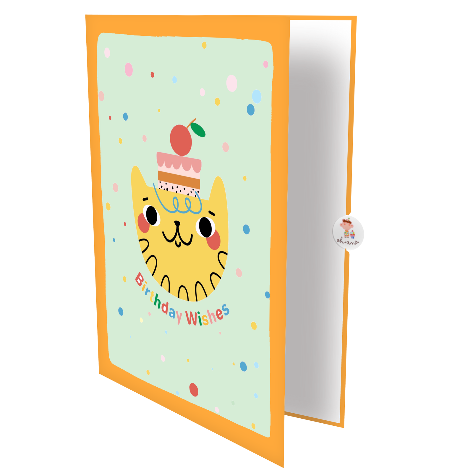 Cat Wishes For U Greeting Card Cat Wishes For U Greeting Card
