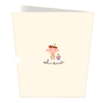 Pink Birthday Cat Greeting Card