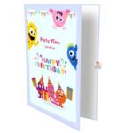 Monster Birthday Greeting Card