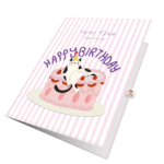 Slay Birthday Cat Greeting Card (1)