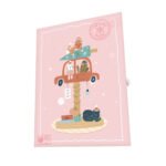 Xmas Cats House Greeting Card
