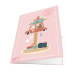 Xmas Cats House Greeting Card